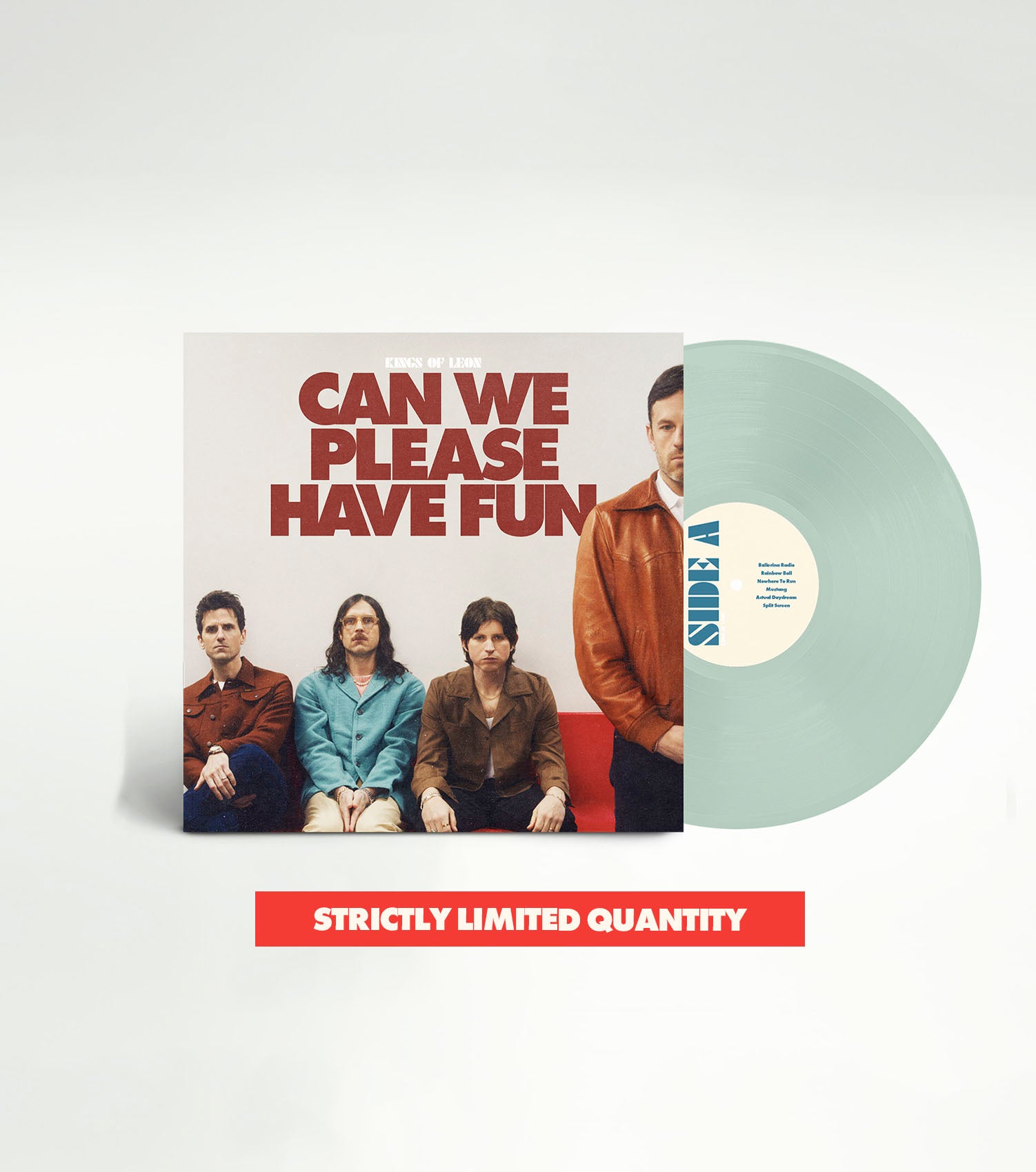Can We Please Have Fun Store Exclusive Alt Cover Coke Bottle Clear Vinyl