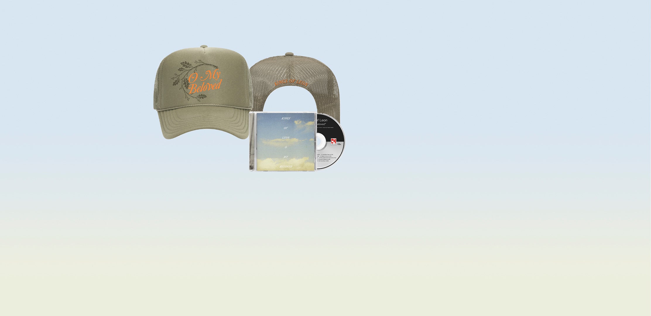O My Beloved Standard CD Fan Pack (CD + Hat)