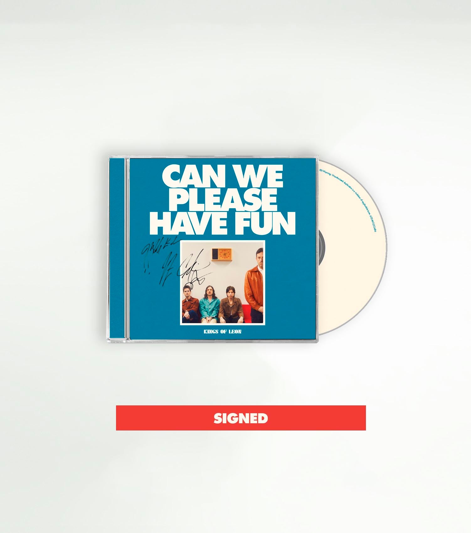 Can We Please Have Fun Limited Edition Signed CD