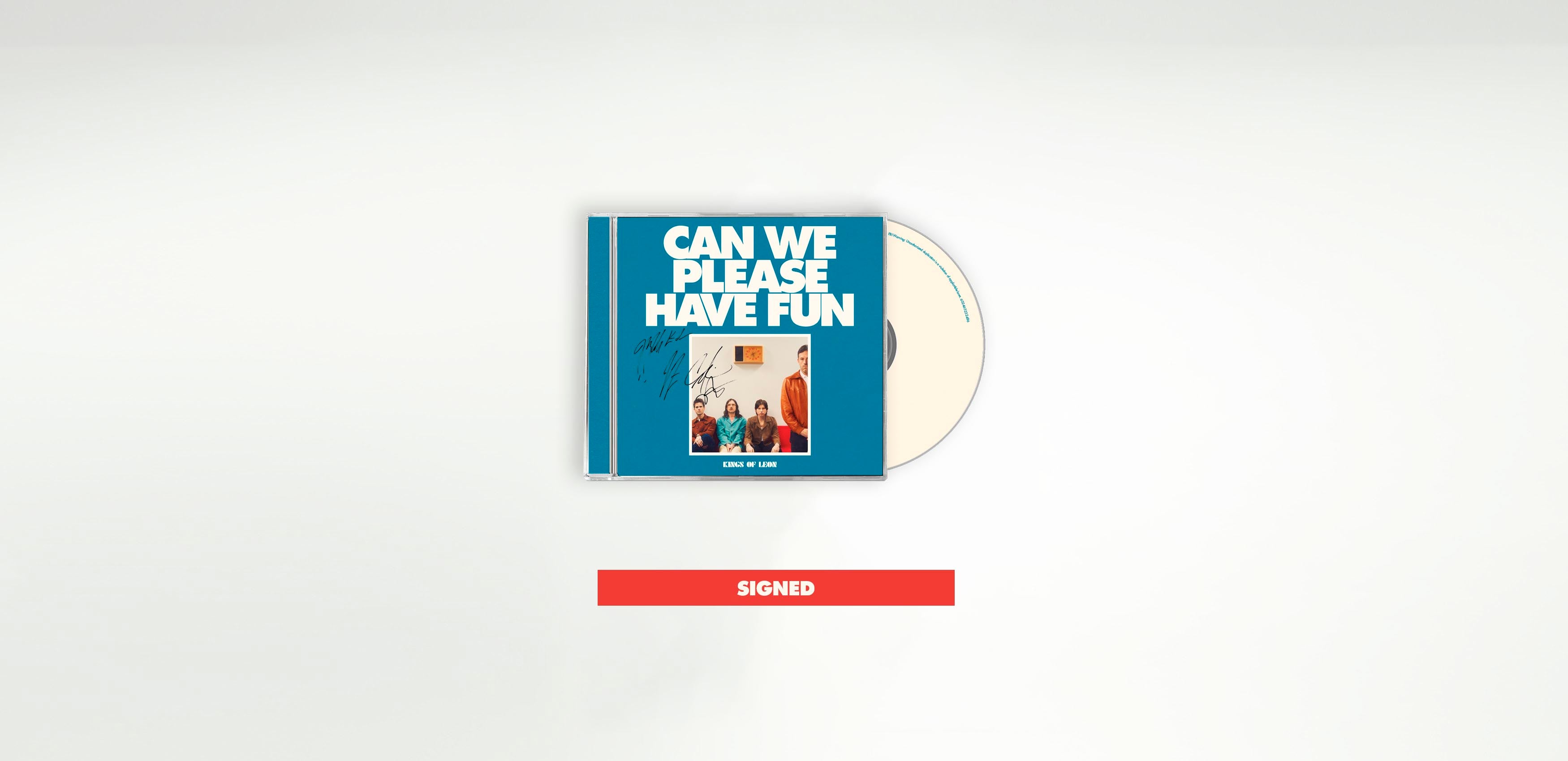 Can We Please Have Fun Limited Edition Signed CD
