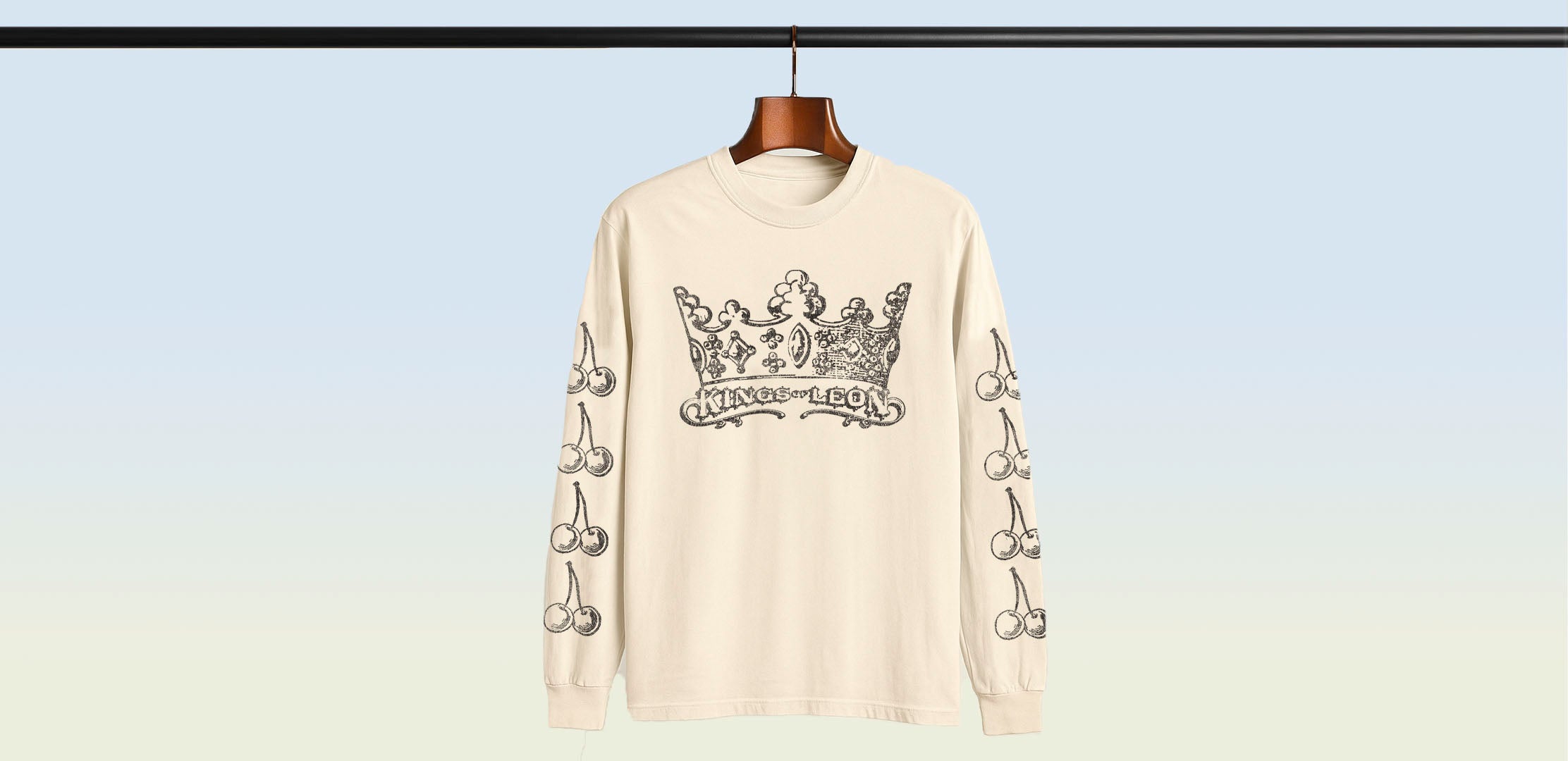 Crown Long Sleeve (Vintage White)