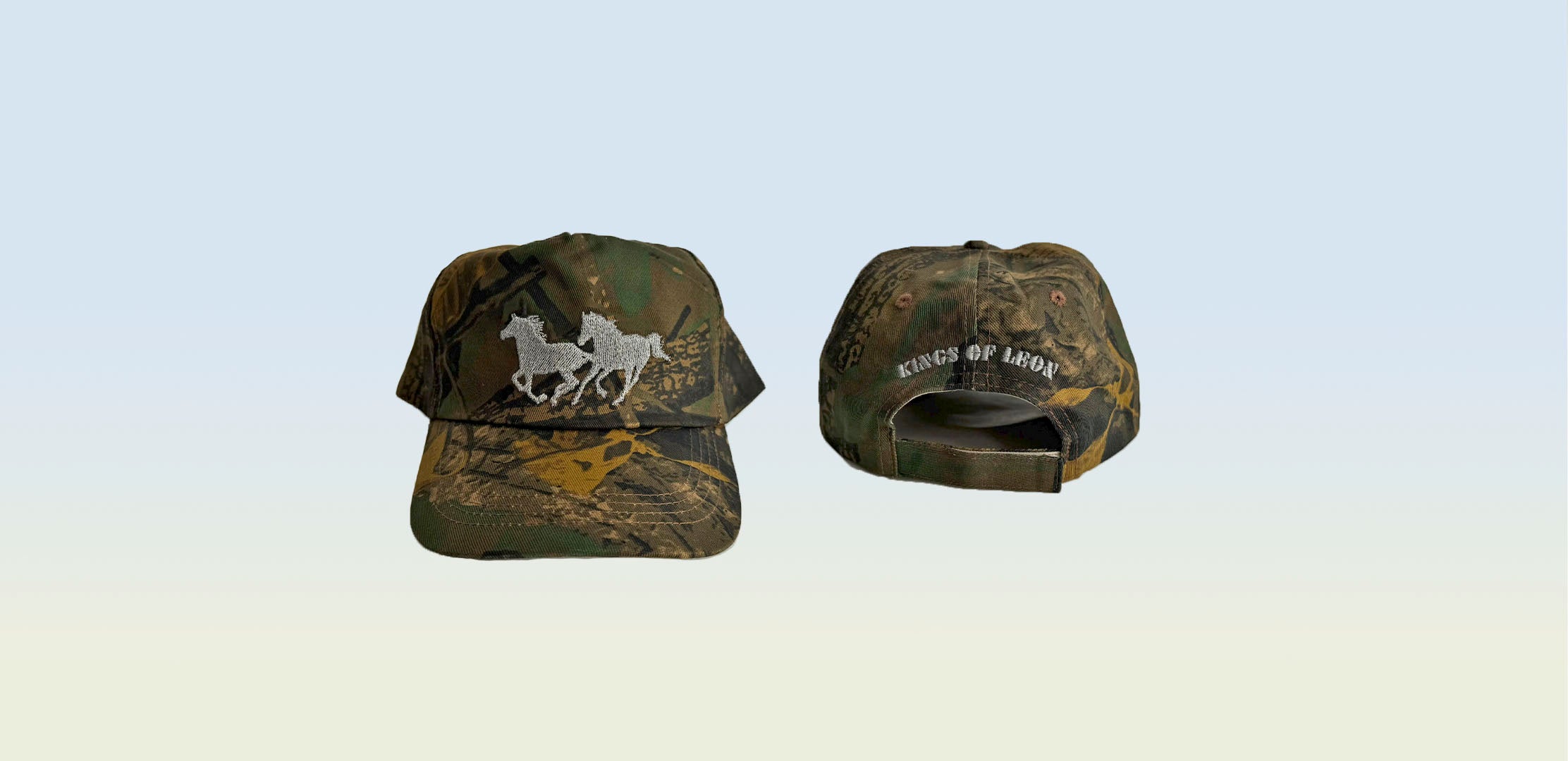Mustang Hat (Forest Camo)