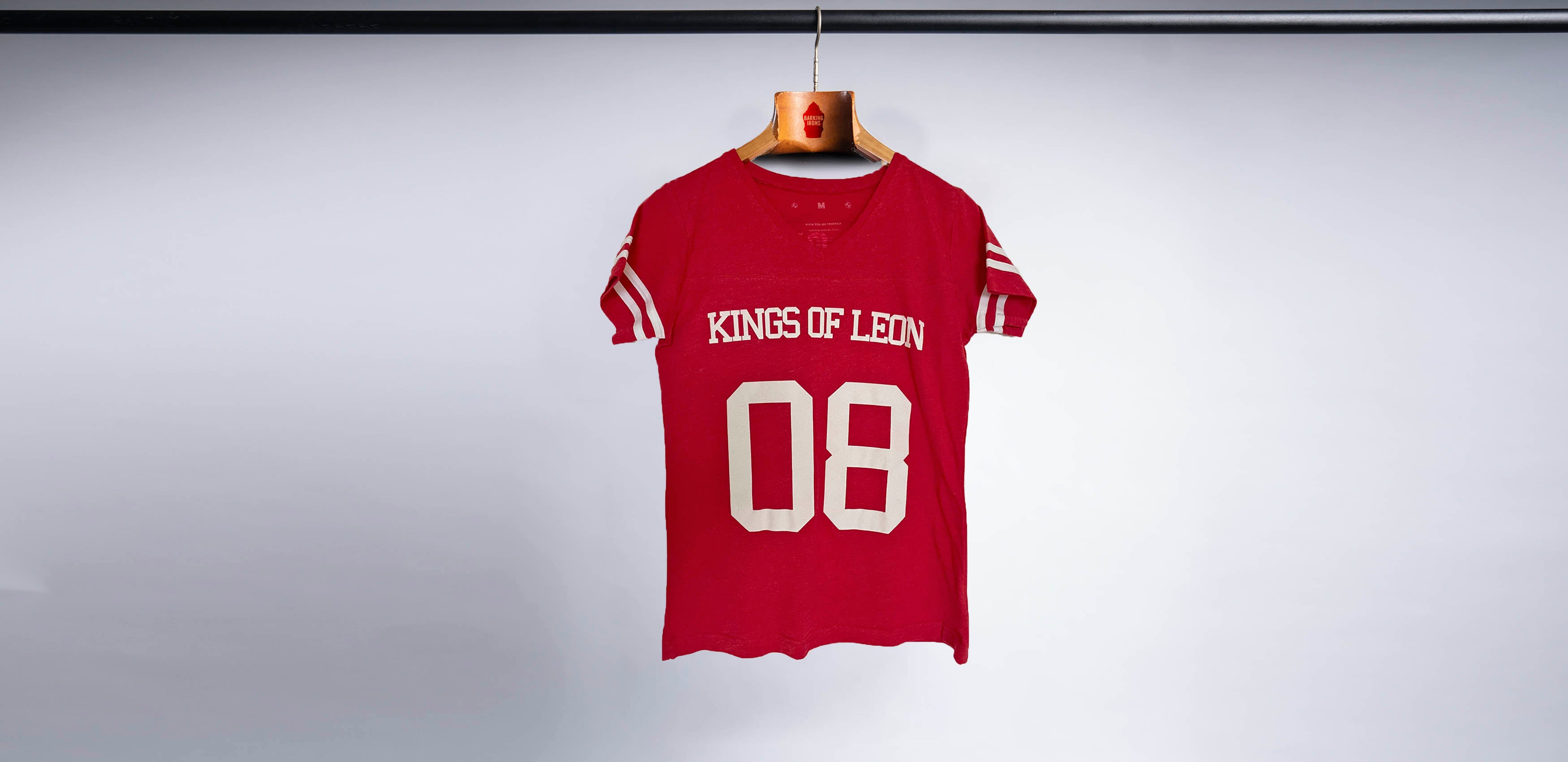 KOL8 Followill Womens Football Jersey  (Vintage Red)
